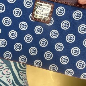 Dooney & Bourke Chicago Cubs Logo Clutch